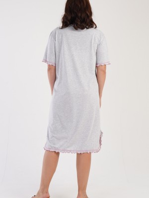 Woman Big Size Nereta Grandma Nightgown Woman Big Size Nereta Grandma Nightgown