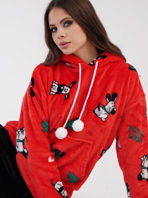 Woman Soft Christmas Pyjama Set