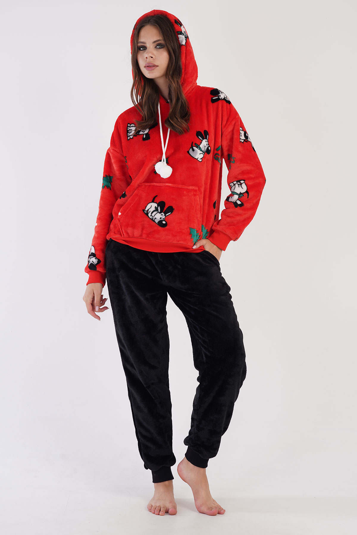 Woman Soft Christmas Pyjama Set