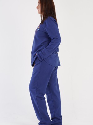 Woman Big Size Colorful Heart Pyjama Set Woman Big Size Colorful Heart Pyjama Set