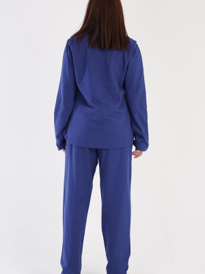 Woman Big Size Colorful Heart Pyjama Set Woman Big Size Colorful Heart Pyjama Set