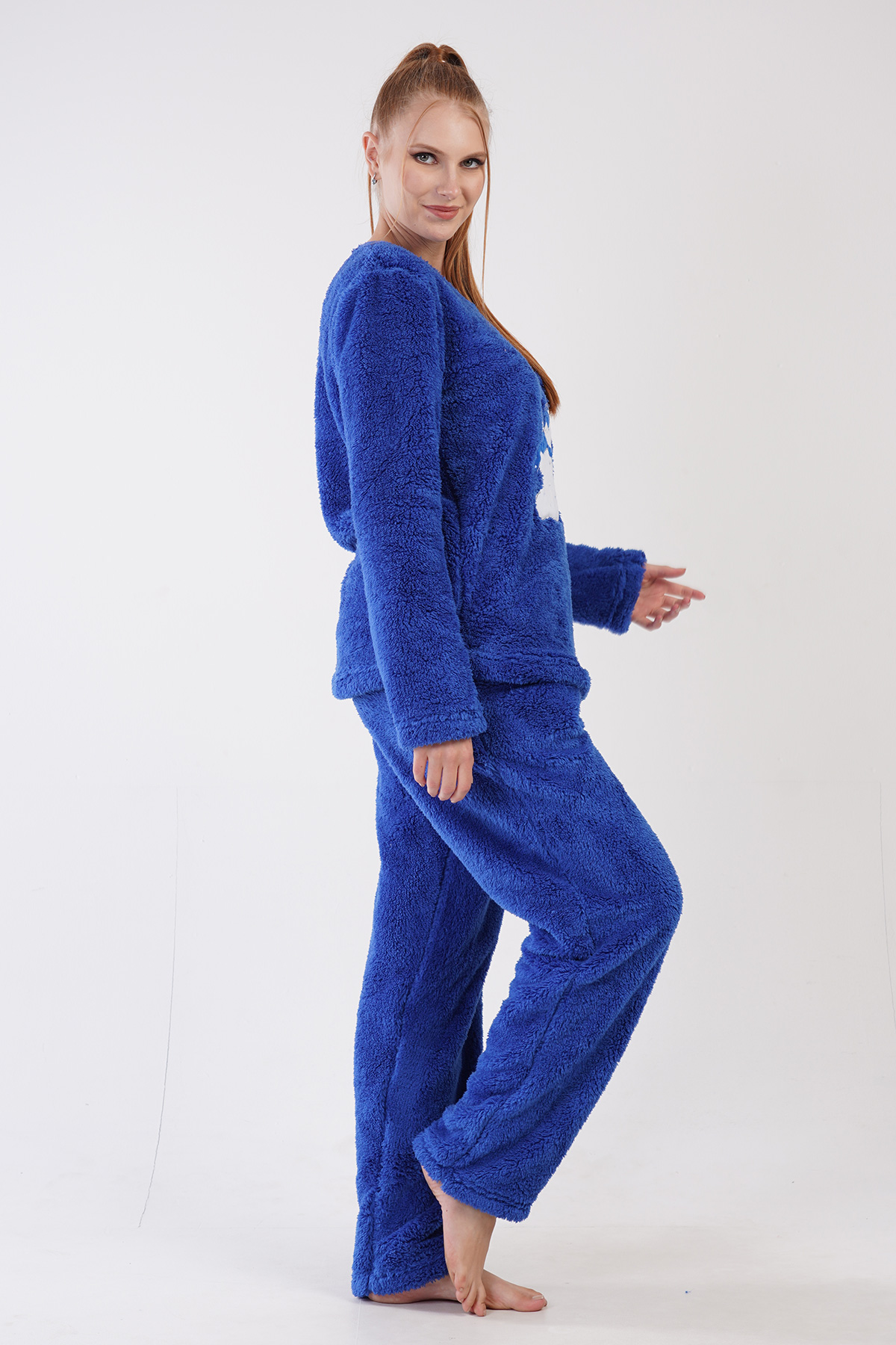 Woman Barly Welsoft O Neck Pyjama Set Woman Barly Welsoft O Neck Pyjama Set