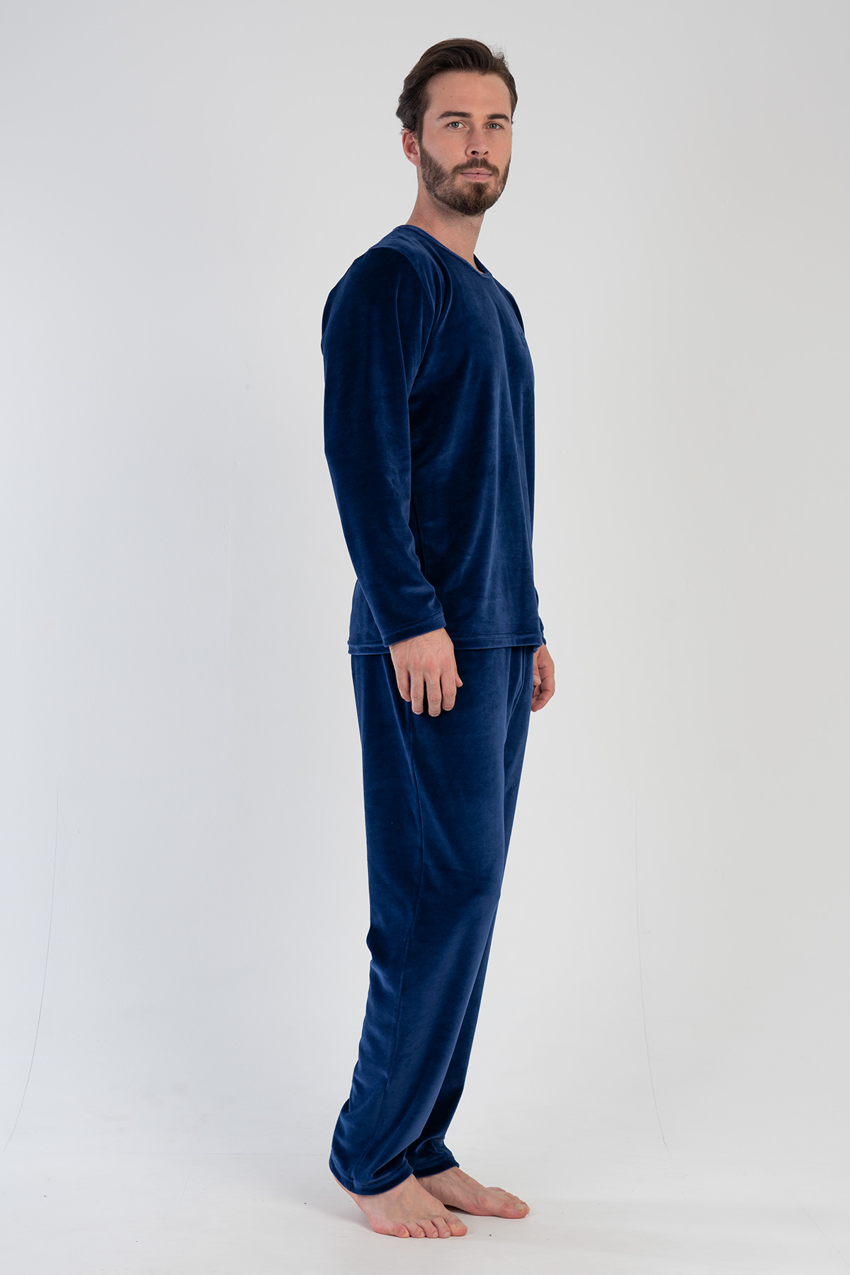 Man Velvet Indigo Pyjama Set Man Velvet Indigo Pyjama Set