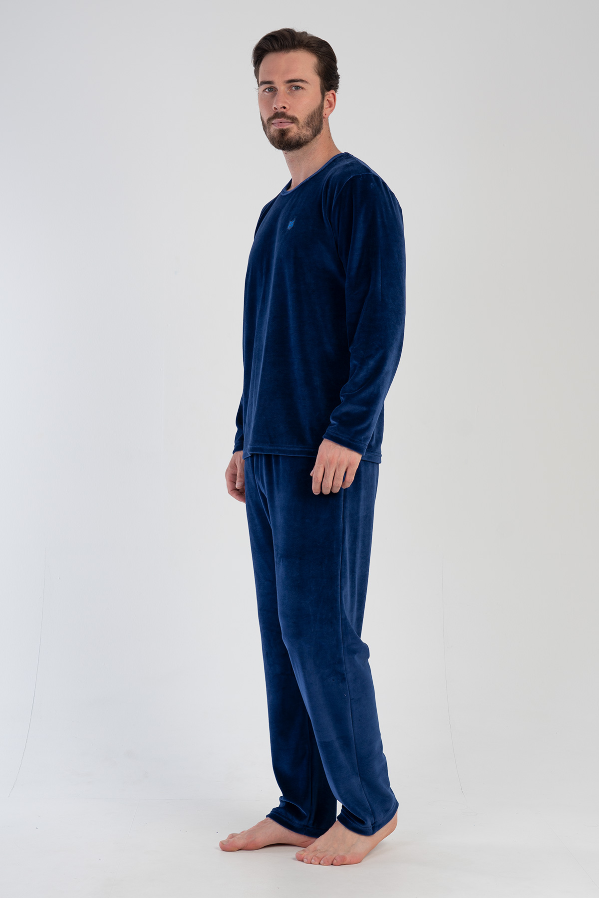 Man Velvet Indigo Pyjama Set Man Velvet Indigo Pyjama Set