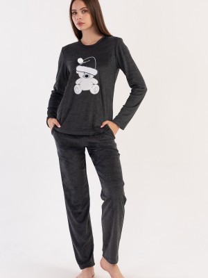Woman Velvet Snow Pyjama Set Woman Velvet Snow Pyjama Set