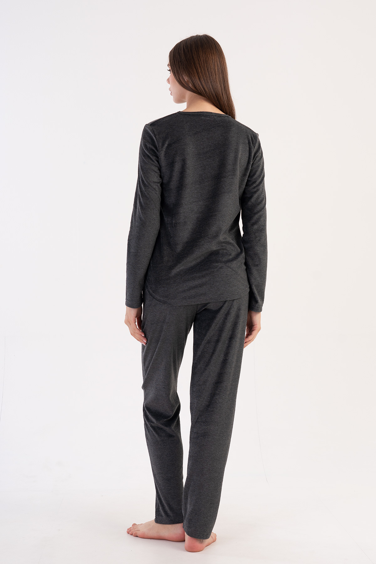Woman Velvet Snow Pyjama Set Woman Velvet Snow Pyjama Set