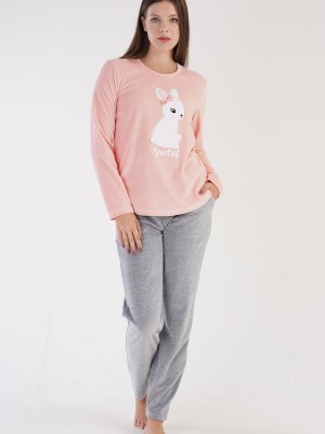 Woman Sweet Velvet Pyjama Set Woman Sweet Velvet Pyjama Set
