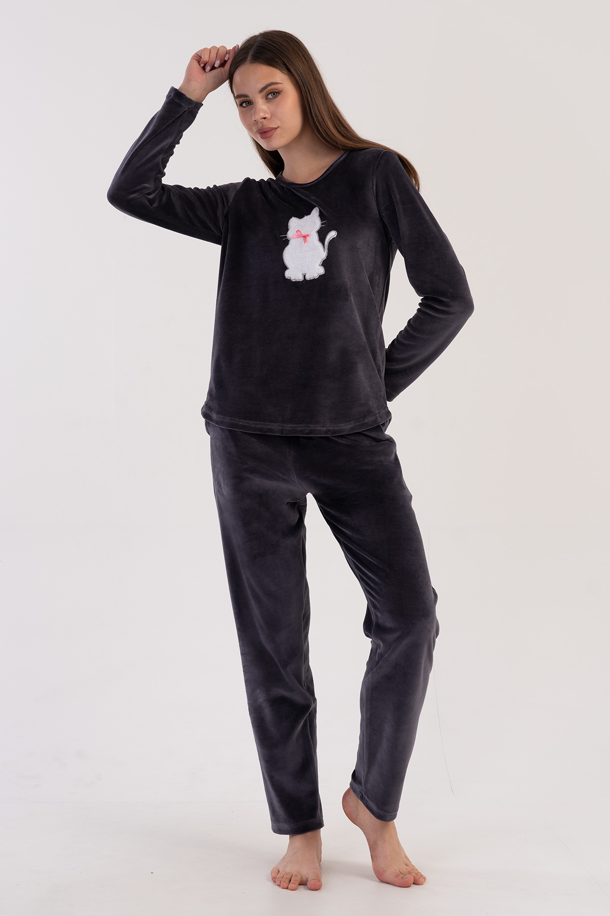 Woman Vena Velvet Pyjama Set Woman Vena Velvet Pyjama Set