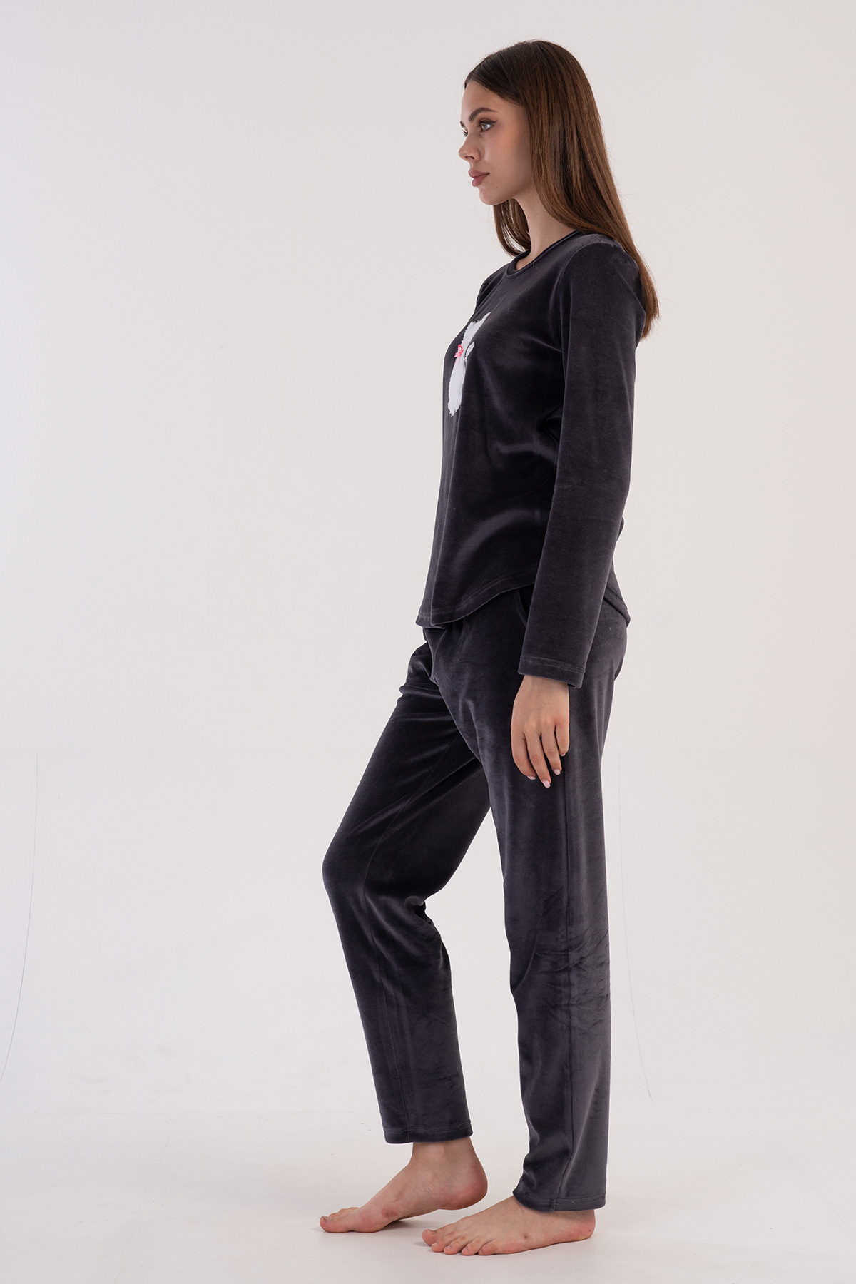 Woman Vena Velvet Pyjama Set Woman Vena Velvet Pyjama Set