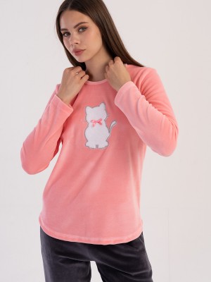 Woman Vena Velvet Pyjama Set Woman Vena Velvet Pyjama Set