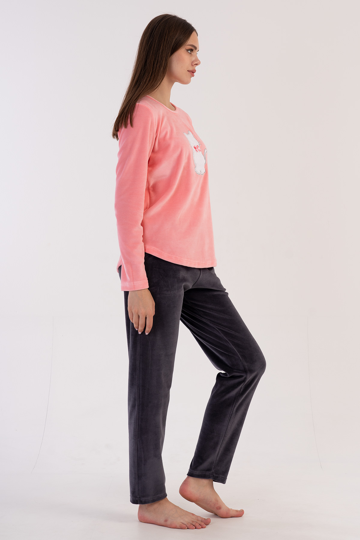 Woman Vena Velvet Pyjama Set Woman Vena Velvet Pyjama Set