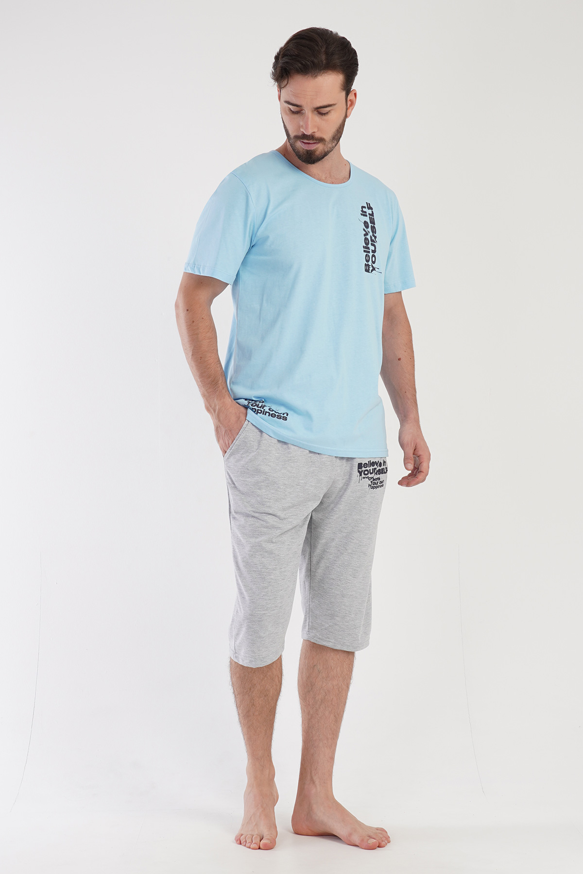 Man Supreme Believe Capri Set Man Supreme Believe Capri Set