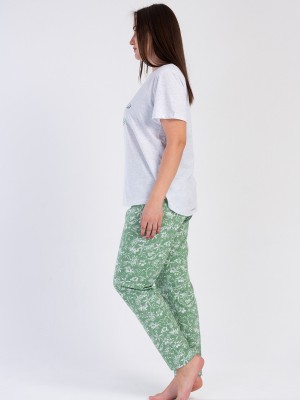 Woman Ash Big Size Supreme Pyjama Set Woman Ash Big Size Supreme Pyjama Set