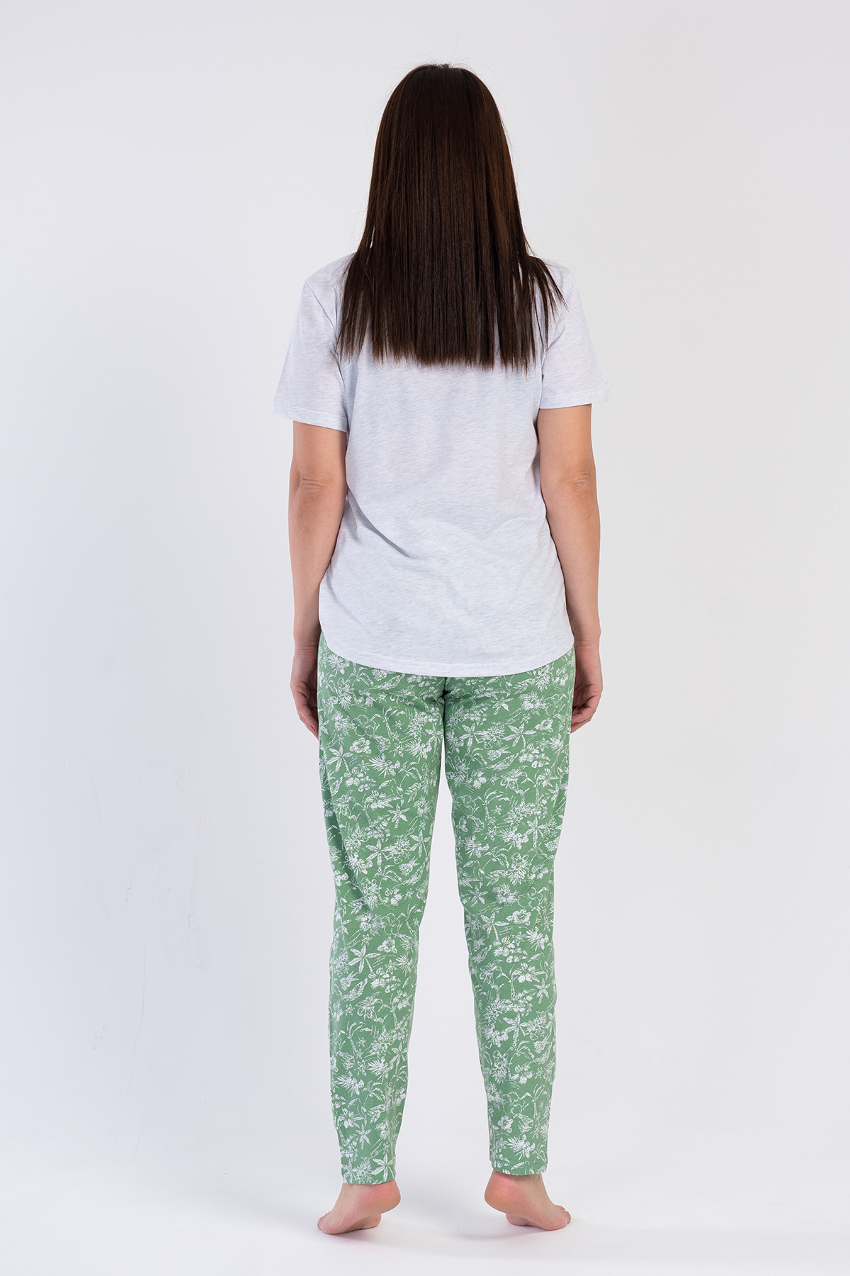 Woman Ash Big Size Supreme Pyjama Set Woman Ash Big Size Supreme Pyjama Set