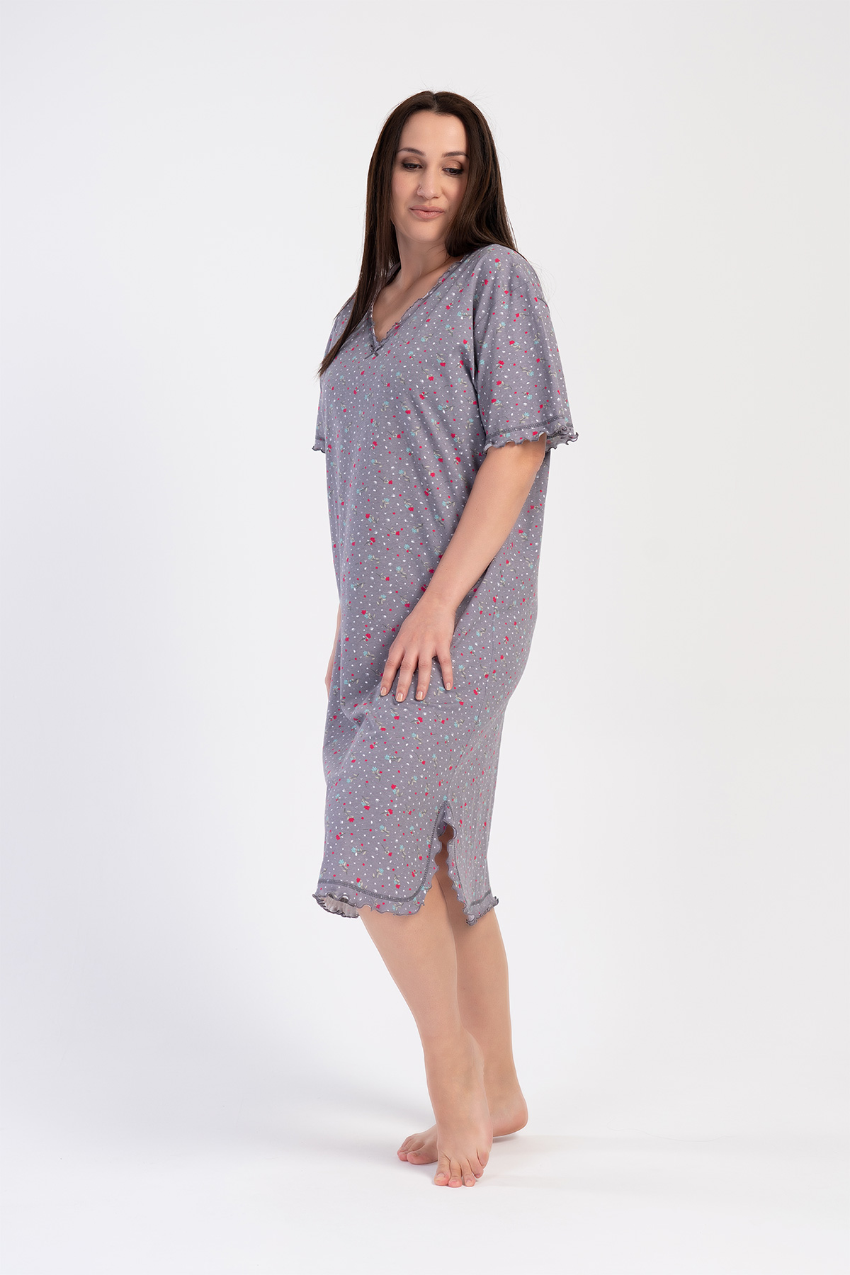Woman Perla Big Size Supreme Nightgown Woman Perla Big Size Supreme Nightgown