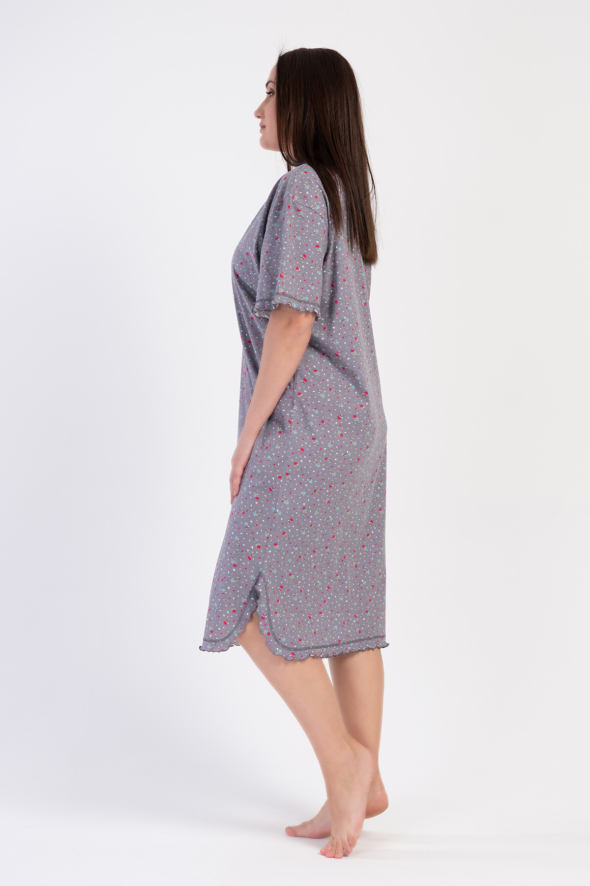 Woman Perla Big Size Supreme Nightgown Woman Perla Big Size Supreme Nightgown