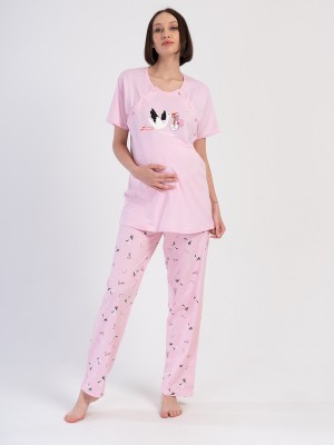 Woman Melen Supreme Pregnant Pyjama Set Woman Melen Supreme Pregnant Pyjama Set
