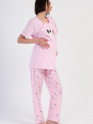 Woman Melen Supreme Pregnant Pyjama Set Woman Melen Supreme Pregnant Pyjama Set