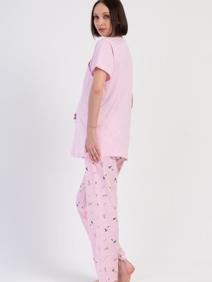 Woman Melen Supreme Pregnant Pyjama Set Woman Melen Supreme Pregnant Pyjama Set