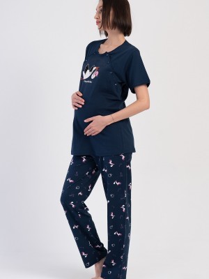 Woman Melen Supreme Pregnant Pyjama Set Woman Melen Supreme Pregnant Pyjama Set