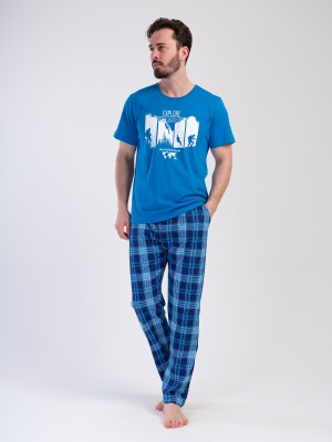 Man Verta Supreme Pocket Detail Pyjama Set Man Verta Supreme Pocket Detail Pyjama Set