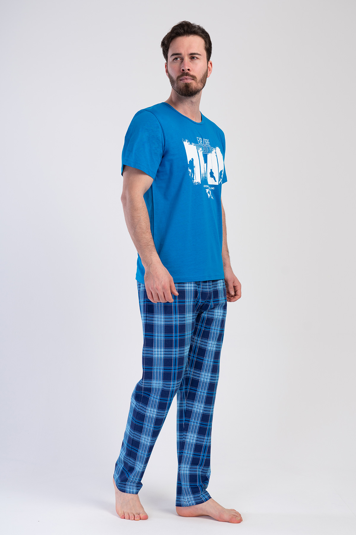Man Verta Supreme Pocket Detail Pyjama Set Man Verta Supreme Pocket Detail Pyjama Set