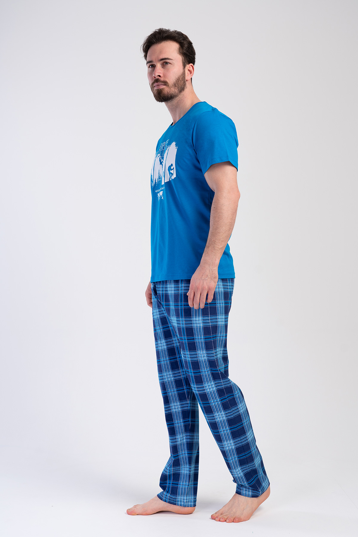 Man Verta Supreme Pocket Detail Pyjama Set Man Verta Supreme Pocket Detail Pyjama Set