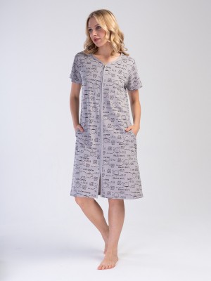 Woman Qarte Supreme Pocket Detail Home Dress Woman Qarte Supreme Pocket Detail Home Dress