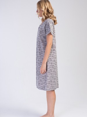 Woman Qarte Supreme Pocket Detail Home Dress Woman Qarte Supreme Pocket Detail Home Dress
