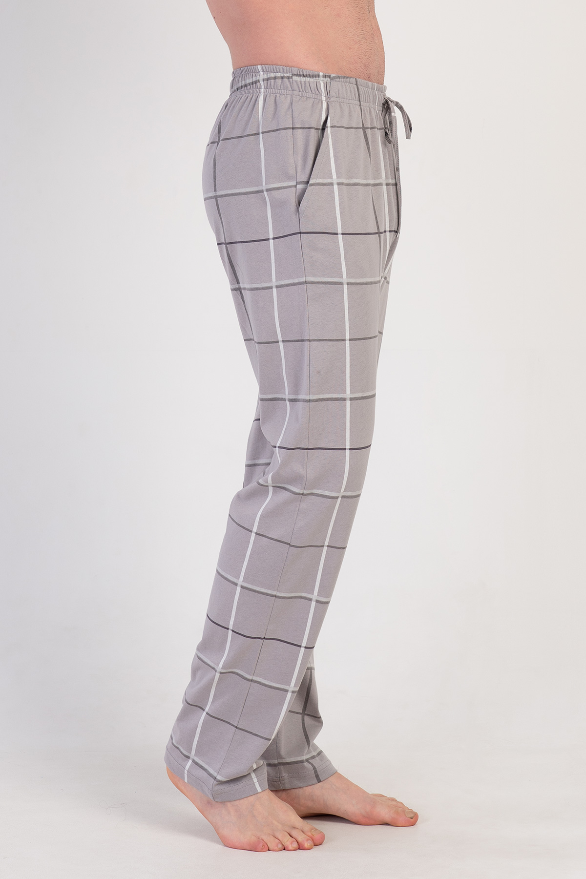 Man Supreme Gray Plaid Pyjama Seperate Man Supreme Gray Plaid Pyjama Seperate