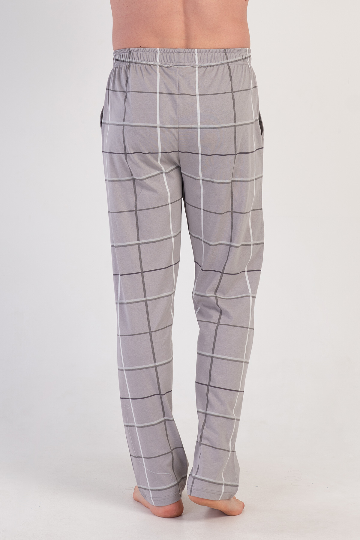Man Supreme Gray Plaid Pyjama Seperate Man Supreme Gray Plaid Pyjama Seperate