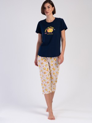 Woman Taco Supreme Capri Set Woman Taco Supreme Capri Set