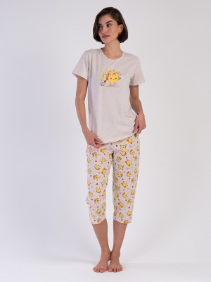 Woman Taco Supreme Capri Set Woman Taco Supreme Capri Set