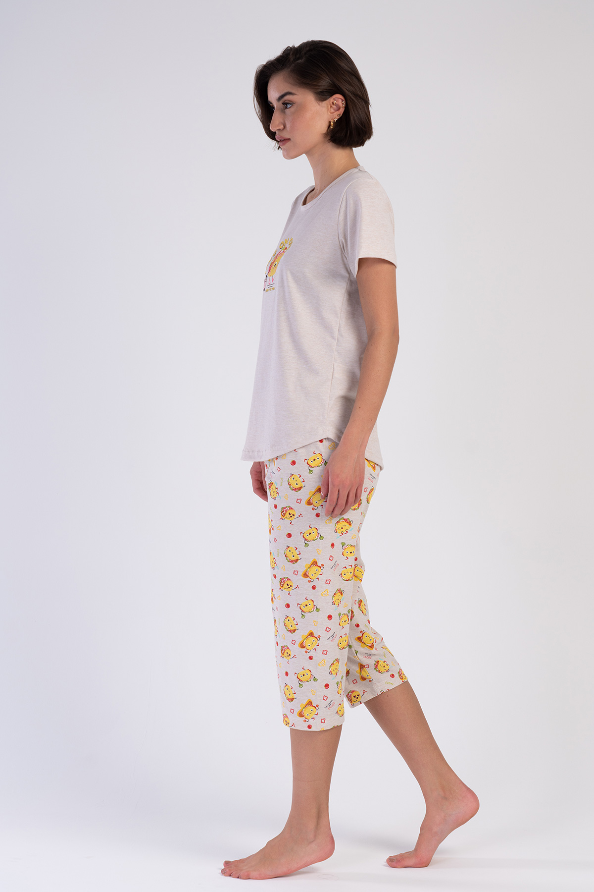 Woman Taco Supreme Capri Set Woman Taco Supreme Capri Set