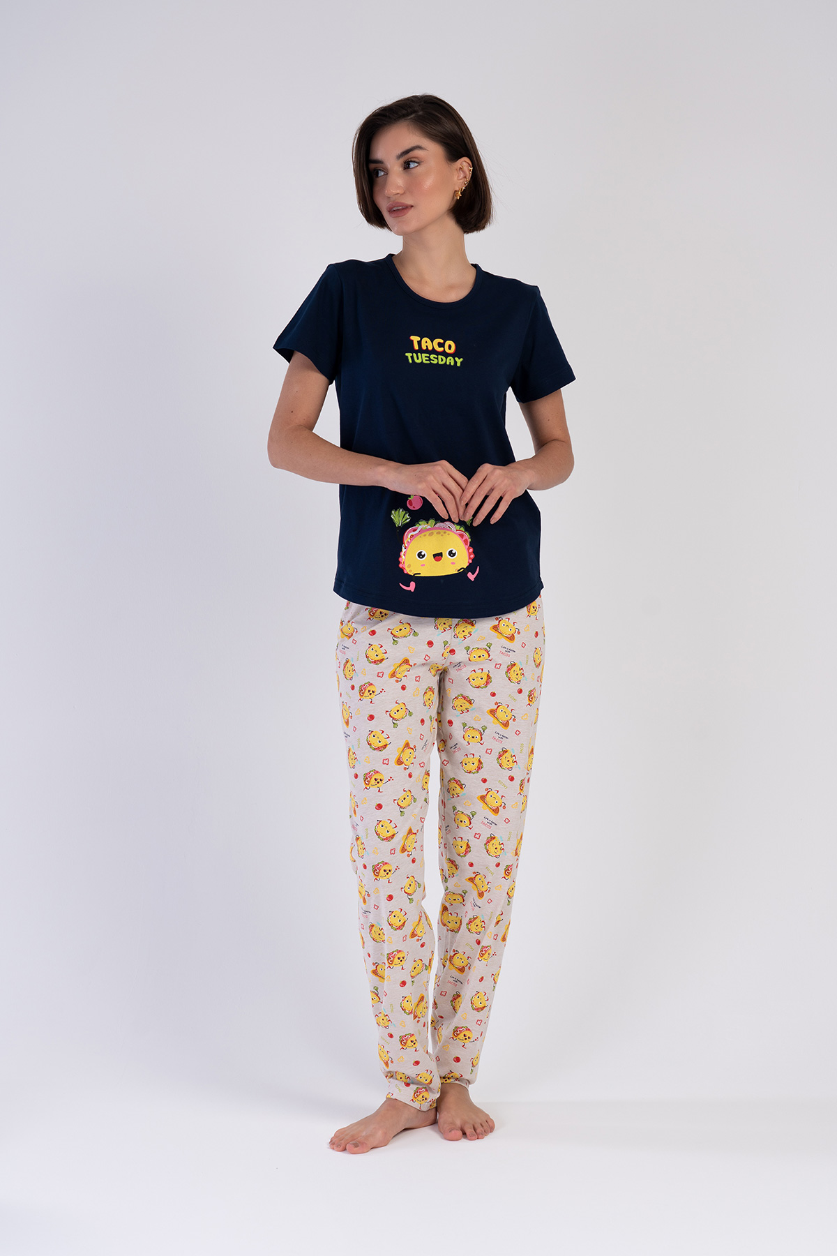 Woman Taco Supreme Pyjama Set Woman Taco Supreme Pyjama Set