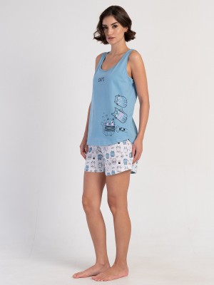 Woman Supreme Aqua Short Set Woman Supreme Aqua Short Set