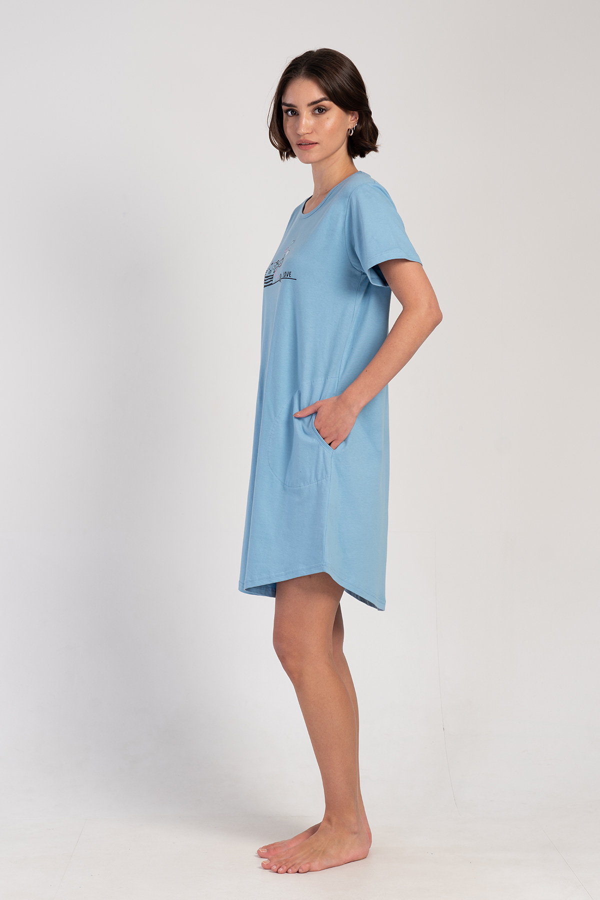 Woman Aqua Supreme Tunic Woman Aqua Supreme Tunic