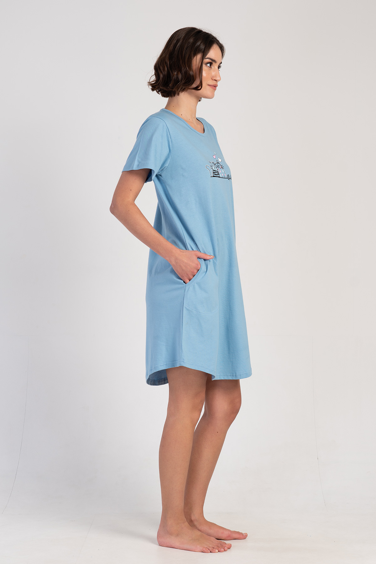 Woman Aqua Supreme Tunic Woman Aqua Supreme Tunic