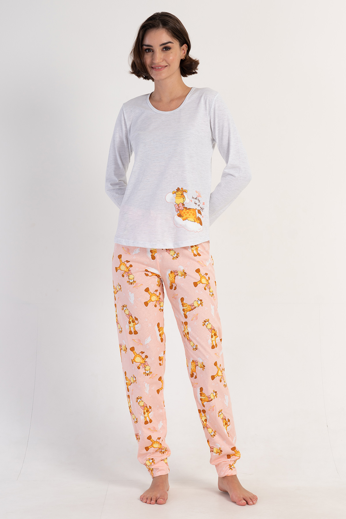 Woman Supreme Geny Long Sleeve Pyjama Set Woman Supreme Geny Long Sleeve Pyjama Set