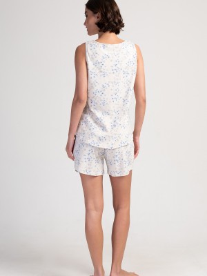 Woman Ecru Supreme Short Set Woman Ecru Supreme Short Set
