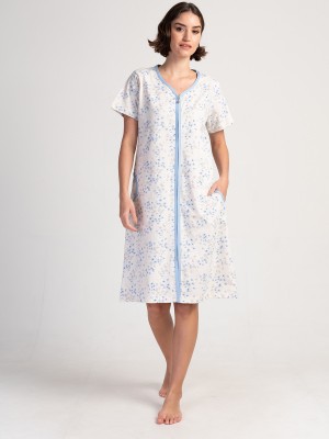 Woman Ecru Supreme Home Dress Woman Ecru Supreme Home Dress