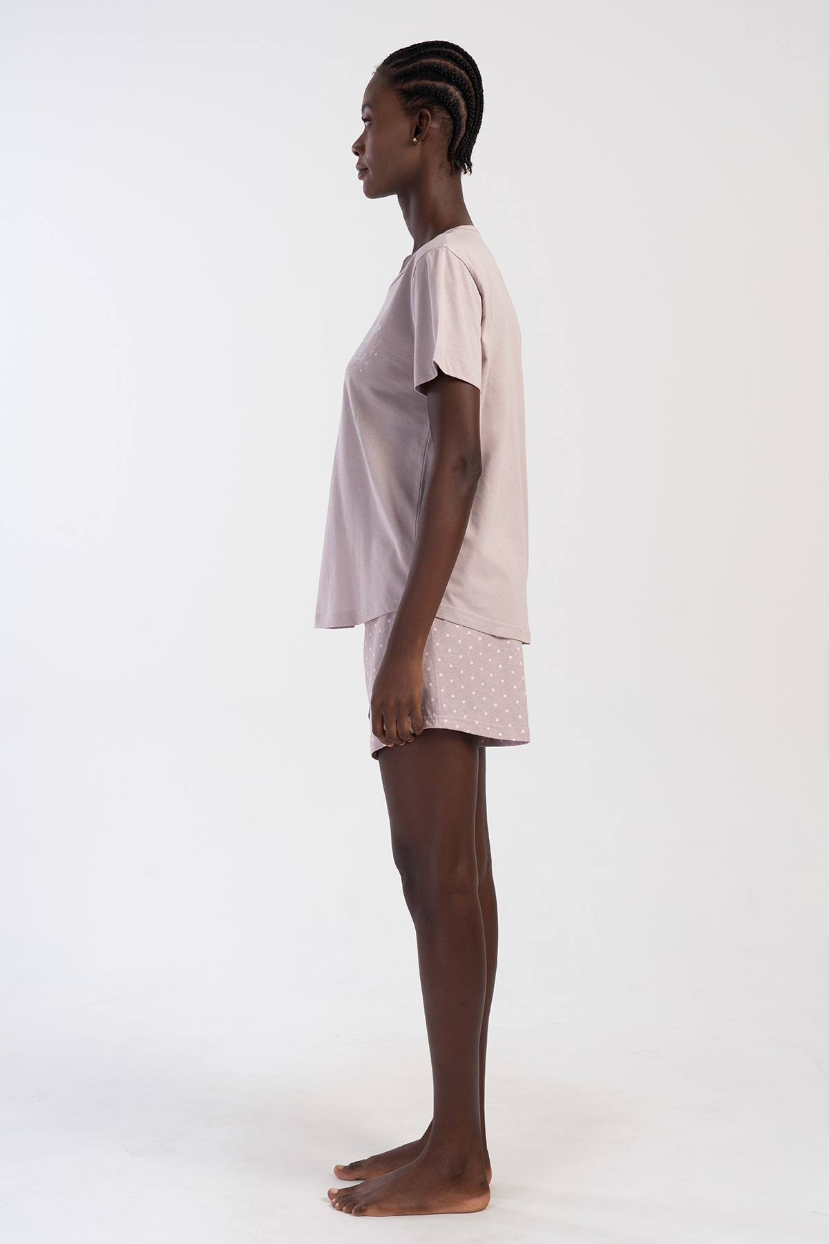 Woman Light Brown Supreme Short Set Woman Light Brown Supreme Short Set