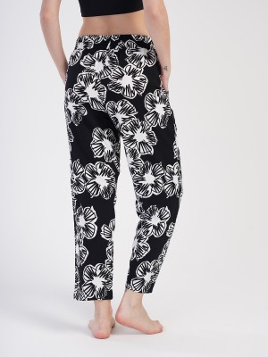Woman Belmando Flower Pattern Pyjama Separate Woman Belmando Flower Pattern Pyjama Separate