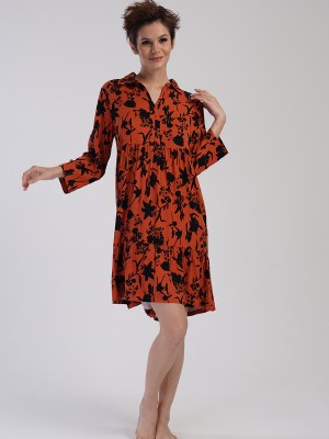 Woman Belmando Shirt Collar Tunic Woman Belmando Shirt Collar Tunic