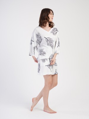 Woman Belmando Ecru Short Set Woman Belmando Ecru Short Set