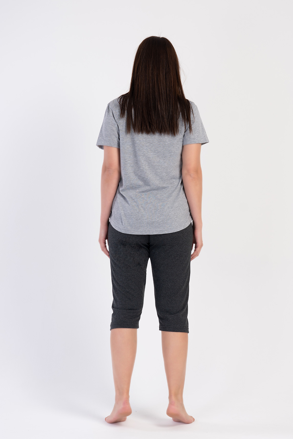 Woman Big Size Supreme Heya Capri Set Woman Big Size Supreme Heya Capri Set