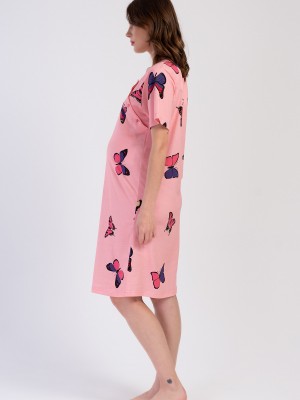 Woman Pink Butterfly Supreme Tunic Woman Pink Butterfly Supreme Tunic