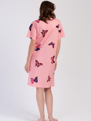 Woman Pink Butterfly Supreme Tunic Woman Pink Butterfly Supreme Tunic