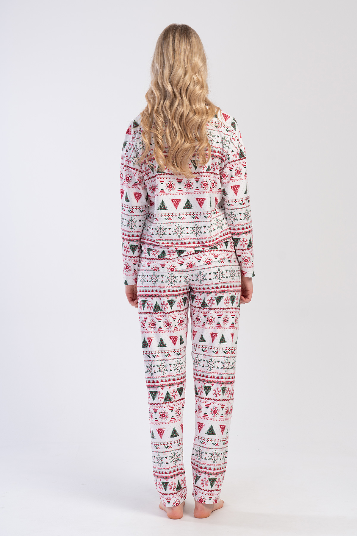 Woman Microsoft Marla Christmas Pyjama Set Woman Microsoft Marla Christmas Pyjama Set
