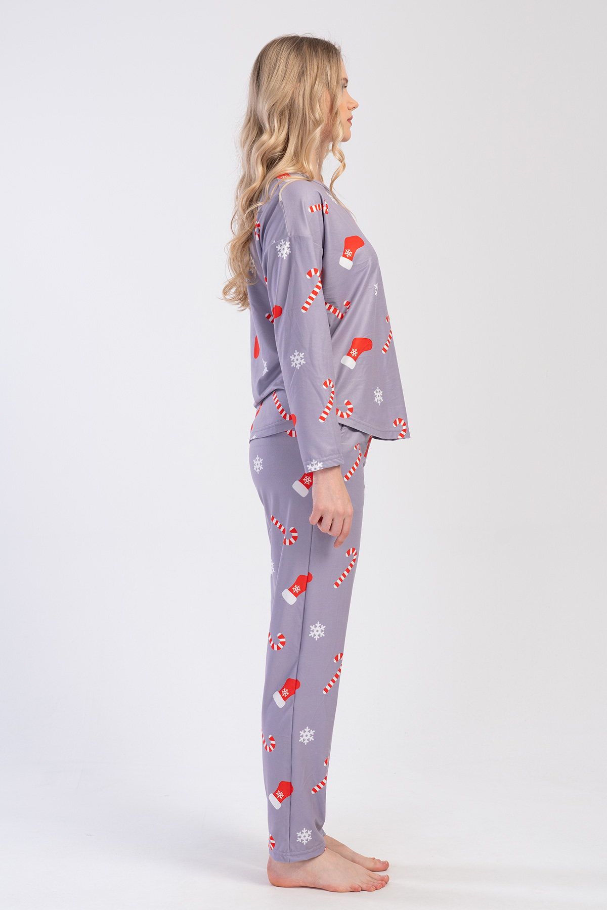 Woman Microsoft Marla Christmas Pyjama Set Woman Microsoft Marla Christmas Pyjama Set